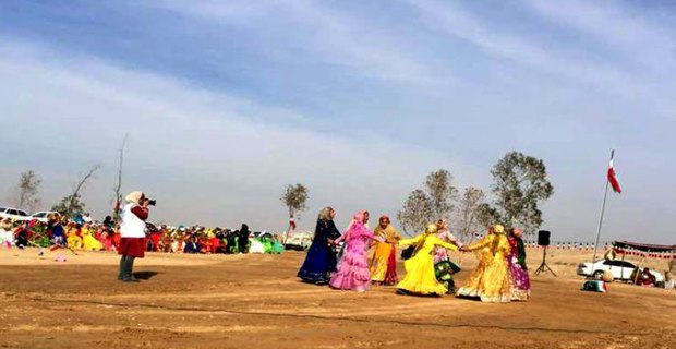 بازی های بومی ویژه بانوان در عنبرآباد برگزار شد