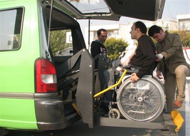 ۵۳ دستگاه تاکسی و ون ویژه معلولان در مشهد رونمایی شد