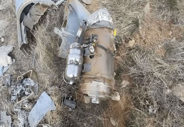 انهدام پهپاد شناسایی رزمی رژیم صهیونیستی در همدان + عکس