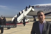 ورود روحانی به فرودگاه بغداد