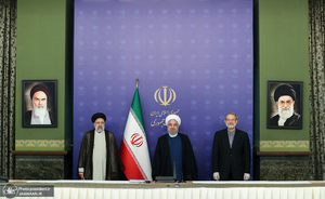 آخرین حضور لاریجانی به عنوان رئیس مجلس در شورای عالی هماهنگی اقتصادی