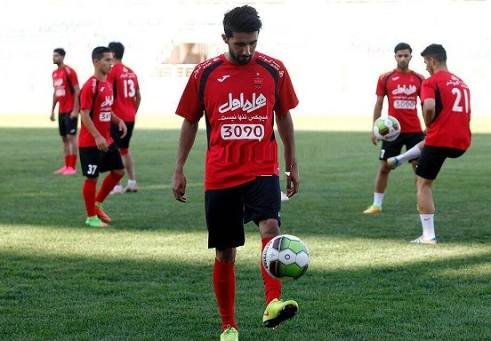 بشار رسن تمرین پرسپولیس را ترک کرد