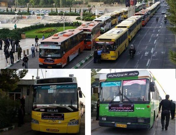 اعزام 58 دستگاه اتوبوس درون شهری از قم به مرز مهران