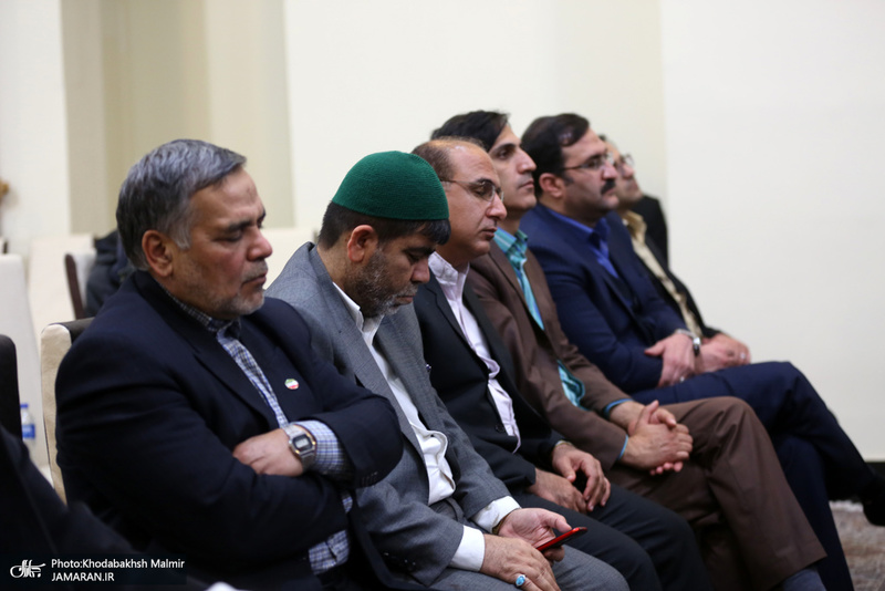 دیدار رئیس و اعضای شورای عالی استان ها با سید حسن خمینی