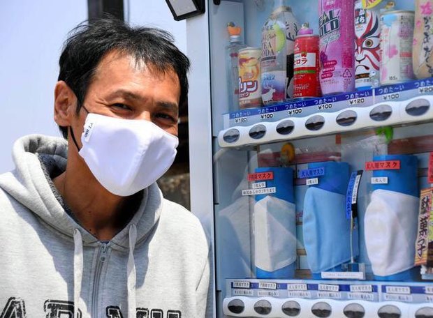 ماسک‌های خنک کننده؛ خلاقیت ژاپنی‌ها برای رعایت شیوه نامه‌های بهداشتی
