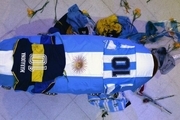 مراسم خداحافظی آرژانتینی ها با مارادونا/ اسطوره به خاک سپرده شد +فیلم و عکس