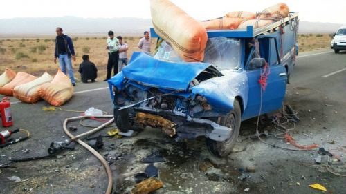 سهم 33 درصدی جاده های روستایی از تصادفات جاده ای خراسان رضوی