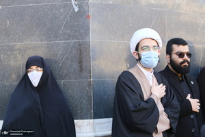مراسم تشییع آیت الله العظمی صافی گلپایگانی (ره) در قم -1