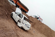 واژگونی خودرو در قزوین سه تن را مصدوم کرد