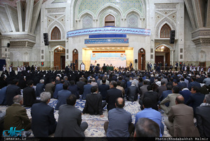 تجدید میثاق وزیر معاونان و مدیران وزارت آموزش و پرورش با آرمانهای امام راحل 