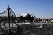 وقوع انفجار در فرودگاه الشعیرات در استان حمص سوریه 