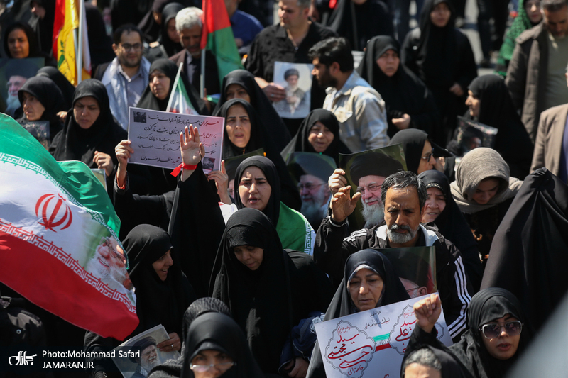 مراسم چهلمین روز شهادت رهبر شهید انقلاب -4