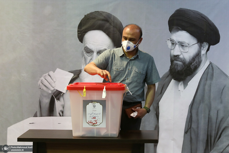 مرحله دوم انتخابات ریاست جمهوری چهاردهم در حسینیه جماران - 1