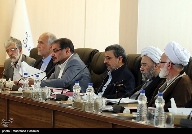 حضور احمدی نژاد در جلسه امروز مجمع تشخیص مصلحت نظام + عکس