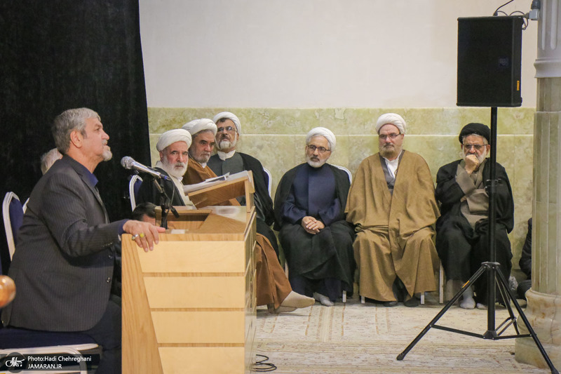 مراسم بزرگداشت آیت موسوی تبریزی در قم