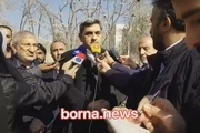 شهردار تهران ترک های برج میلاد را تایید کرد
