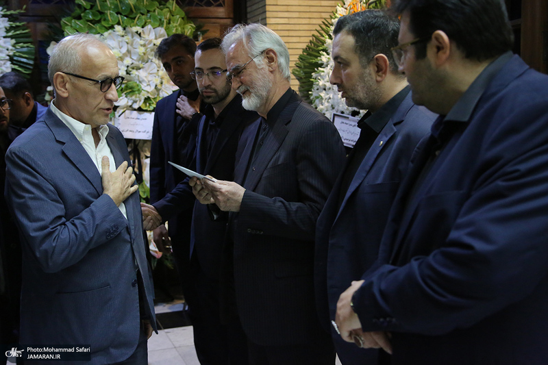 مراسم بزرگداشت مادر غلامعلی حدادعادل - 1