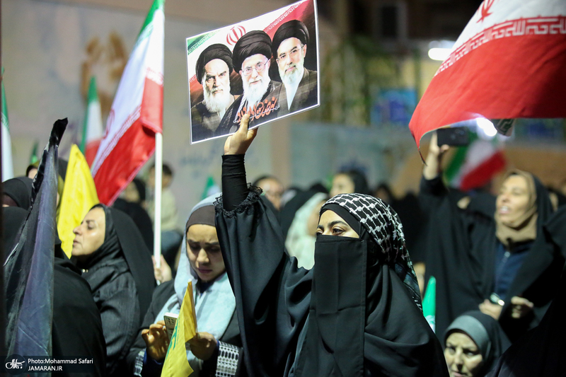 پنجاه و پنجمین شب اجتماع پر شور مردم در فسا