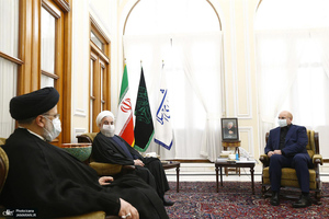 نشست مشترک روحانی، رییسی و قالیباف 
