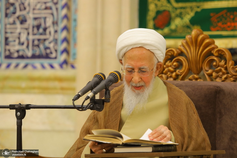 تقدیر از آیت الله العظمی جوادی آملی به‌مناسبت روز معلم‎
