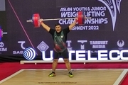 وزنه‌برداری قهرمانی نوجوانان و‌ جوانان آسیا| یک طلا و یک نقره سهم ایران در روز پایانی