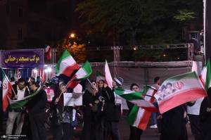 پنجاه و ششمین شب اجتماع پر شور مردم در میدان جمهوری اسلامی