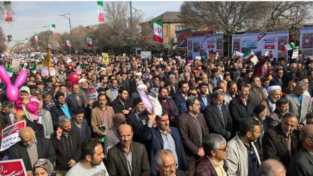 حماسه راهپیمایی 22 بهمن تجدید میثاق دوباره ملت با آرمان های انقلاب بود