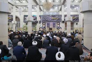 مراسم اولین سالگرد ارحال آیت الله موسوی اردبیلی(ره) 