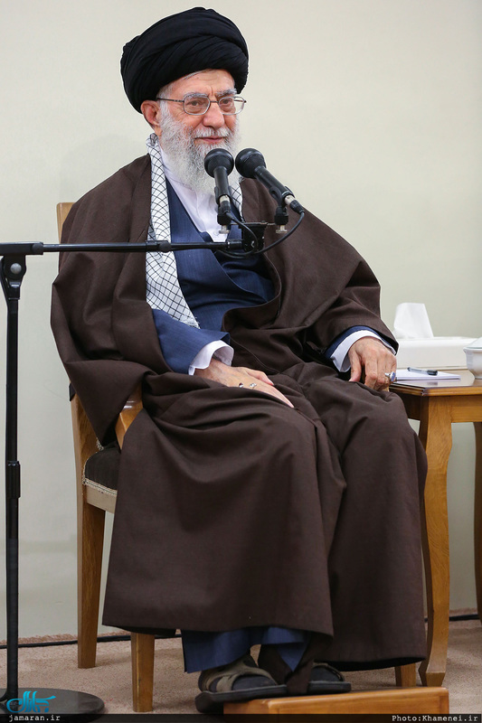 دیدار دست‌اندرکاران همایش نکوداشت حکیم آقاعلی مدرس زنوزی با رهبر معظم انقلاب