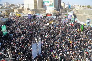 راهپیمایی باشکوه 22 بهمن در قم