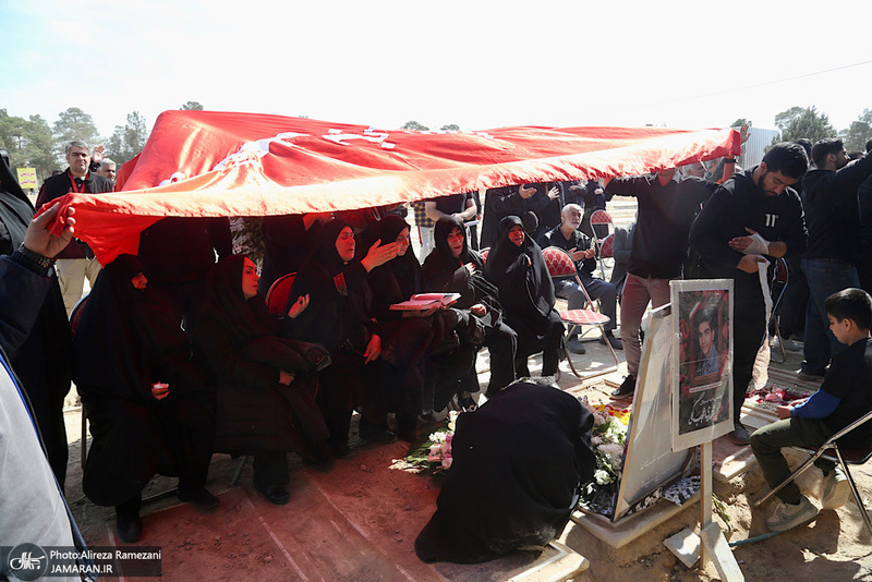 حال و هوای بهشت زهرا (س) در تهران