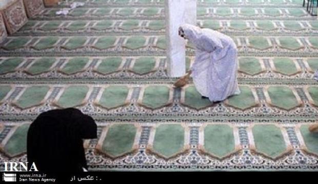 1100 مسجد در خراسان شمالی غبار روبی می شود