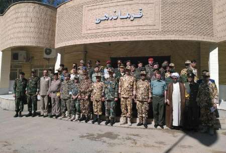 سفر وابستگان نظامی 27 کشور خارجی به خوزستان و بازدید از مناطق عملیاتی