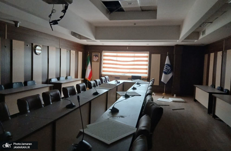 خسارت به دانشگاه علامه طباطبایی