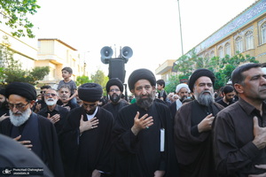 مراسم عزاداری شهادت حضرت علی(ع) با حضور آیت الله العظمی وحید خراسانی