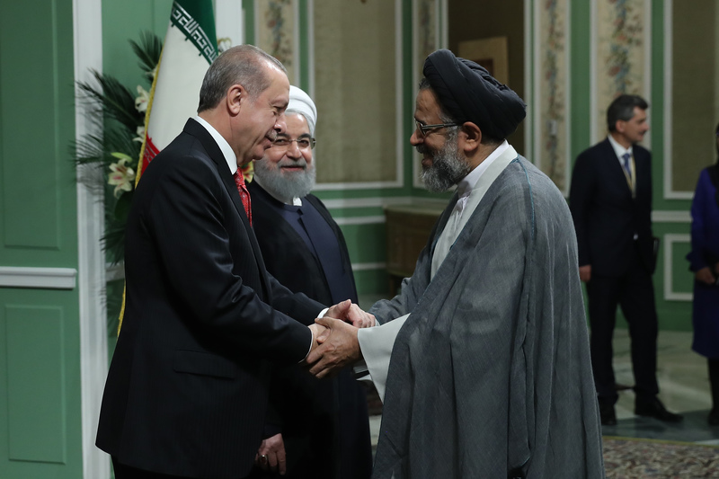 استقبال روحانی از اردوغان