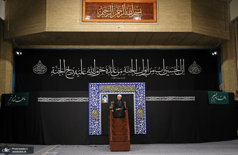 دومین شب مراسم عزاداری حضرت اباعبدالله الحسین(ع) در حسینیه امام خمینی(س)