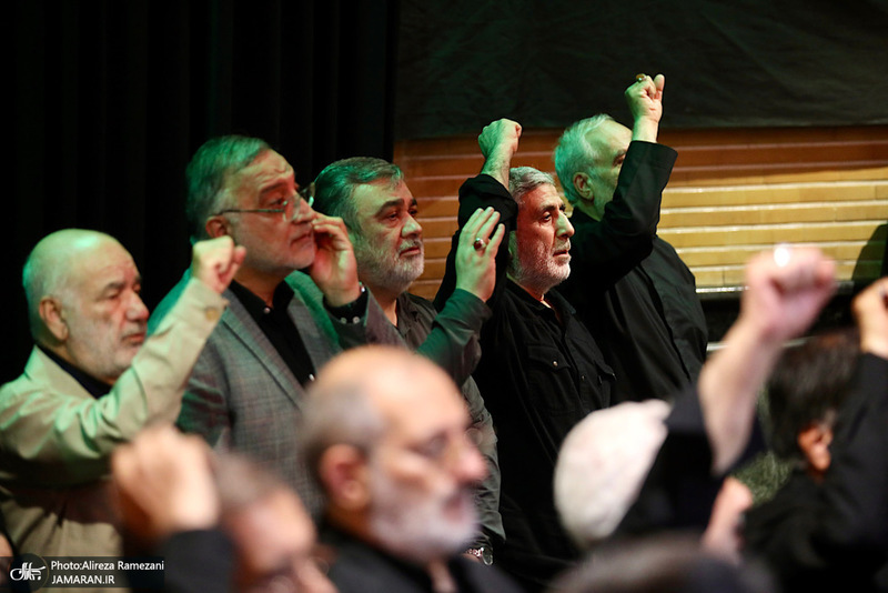 مراسم چهلمین روز شهادت سردار حاج حسن محقق