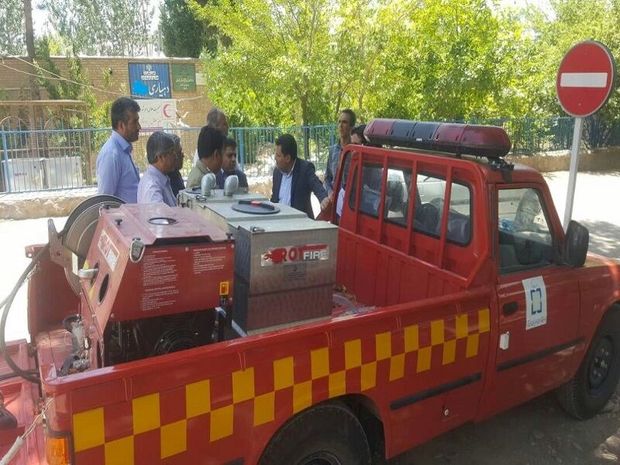 آتش نشانی دهستانهای خلیل‌آباد فاقد تجهیزات هستند
