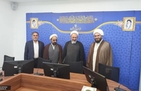 دیدار اعضای شورای سیاستگذاری همایش  وکلای شرعی امام خمینی(س) با حاج علی ا کبری