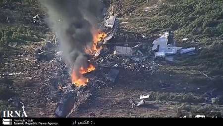 ‏16 کشته درسقوط هواپیمای نظامی در آمریکا