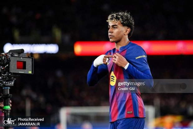 تخته گاز بارسلونا به سمت قهرمانی با درخشش یامال