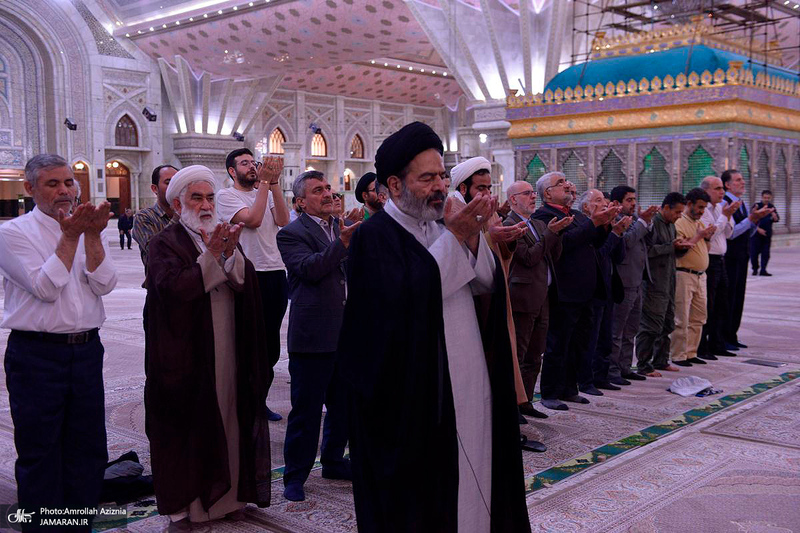 تجدید میثاق مسئولان و کارکنان سازمان حج و زیارت با آرمان‌های حضرت امام(س)