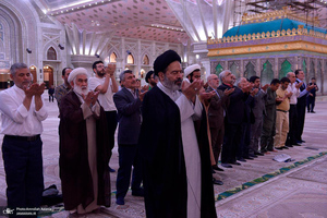تجدید میثاق مسئولان و کارکنان سازمان حج و زیارت با آرمان‌های حضرت امام(س)