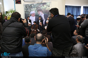 مراسم بزرگداشت آیت الله هاشمی رفسنجانی(ره) در واحد علوم تحقیقات دانشگاه آزاد اسلامی-1