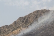 آتش سوزی مراتع ارتفاعات کیاسر خاموش شد