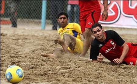 لیگ برتر فوتبال ساحلی  مقاومت گلساپوش یزد ، پارس بوشهر را شکست داد