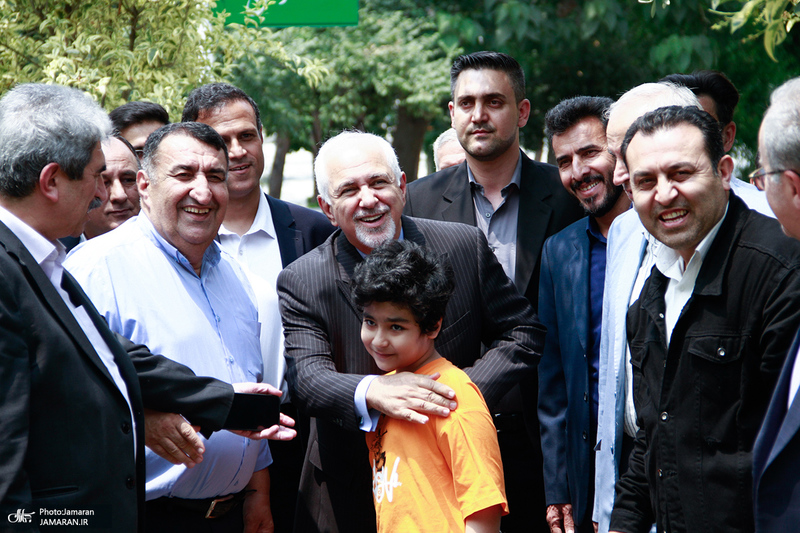 همایش انتخاباتی مسعود پزشکیان در گرگان با سخنرانی ظریف