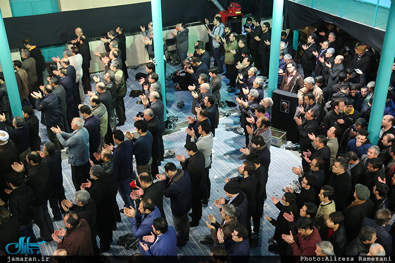 مراسم وداع با پیکر آیت الله هاشمی رفسنجانی(ره) در حسینیه جماران-15