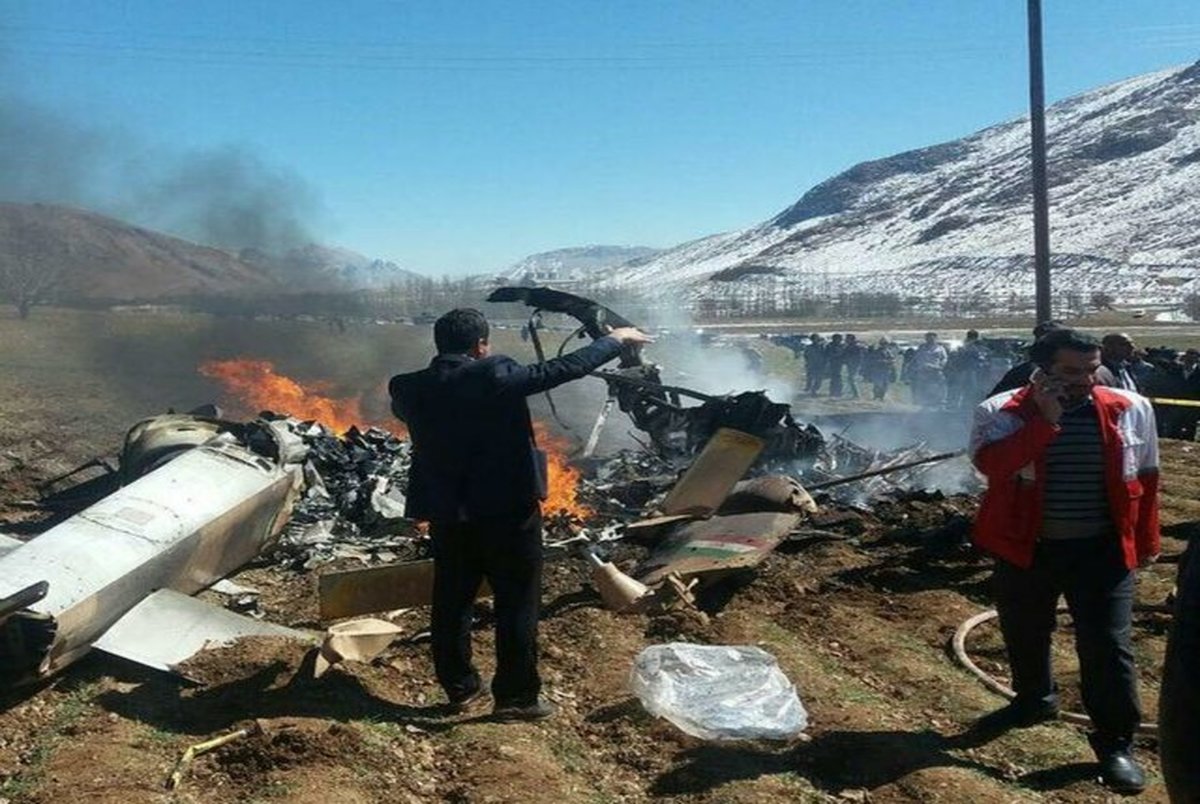 علت سقوط بالگرد و درگذشت خلبان و مصدومیت هشت نفر